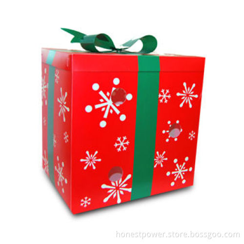Acetate Folding Gift Box with UV Offset Printing for Packing, Customized Sizes are Accepted